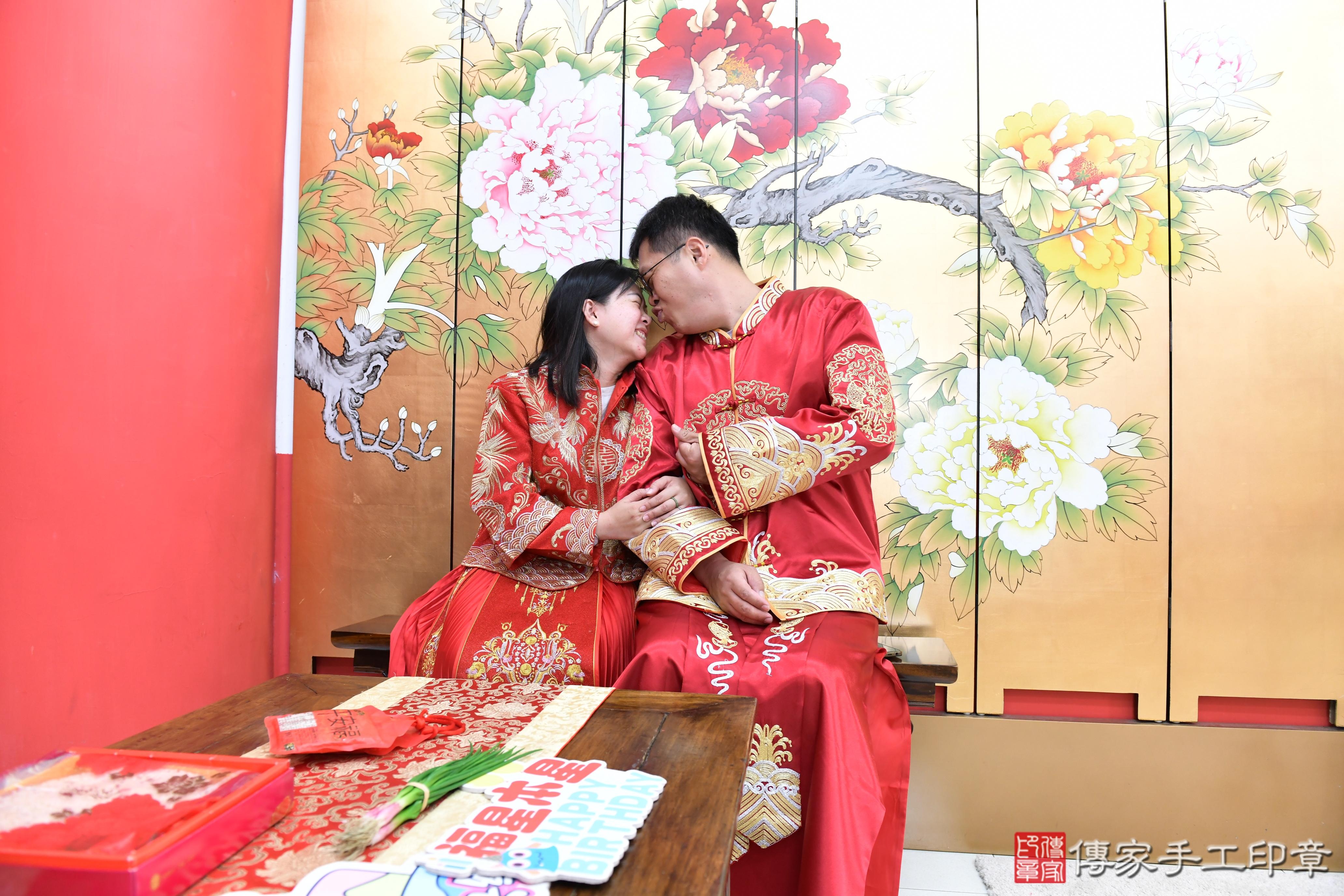 傳家手工印章高雄店、抓周、度晬、中國風會場、抓周道具物品、抓周證書、滿周歲、小志寶寶、高雄市、拍照、生日快樂