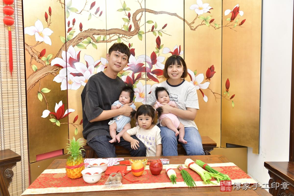 傳家手工印章新竹店、剃頭、滿月、剃胎毛、剃頭十禮、禾禾 與 緗緗寶寶、新竹市、拍照、生日快樂