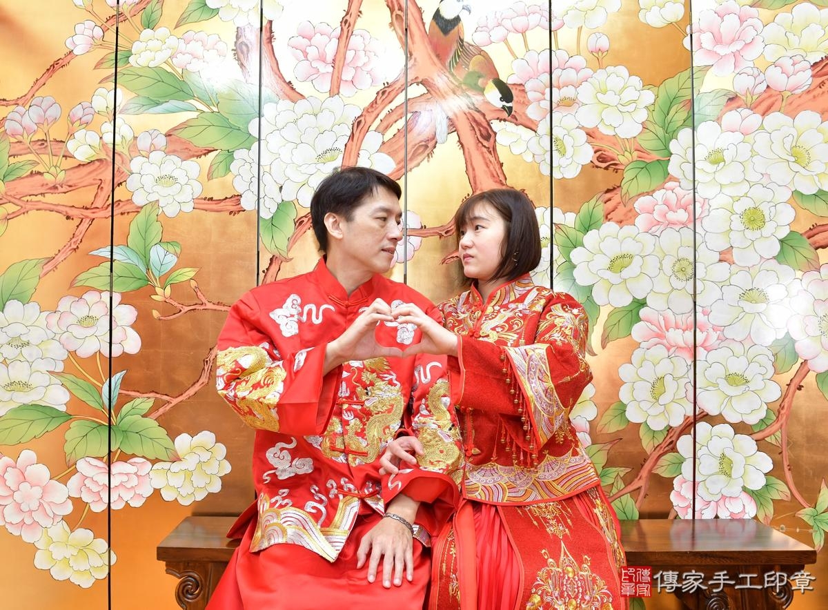 傳家手工印章桃園店、抓周、度晬、中國風會場、抓周道具物品、抓周證書、滿周歲、恩恩寶寶、桃園市、拍照、生日快樂