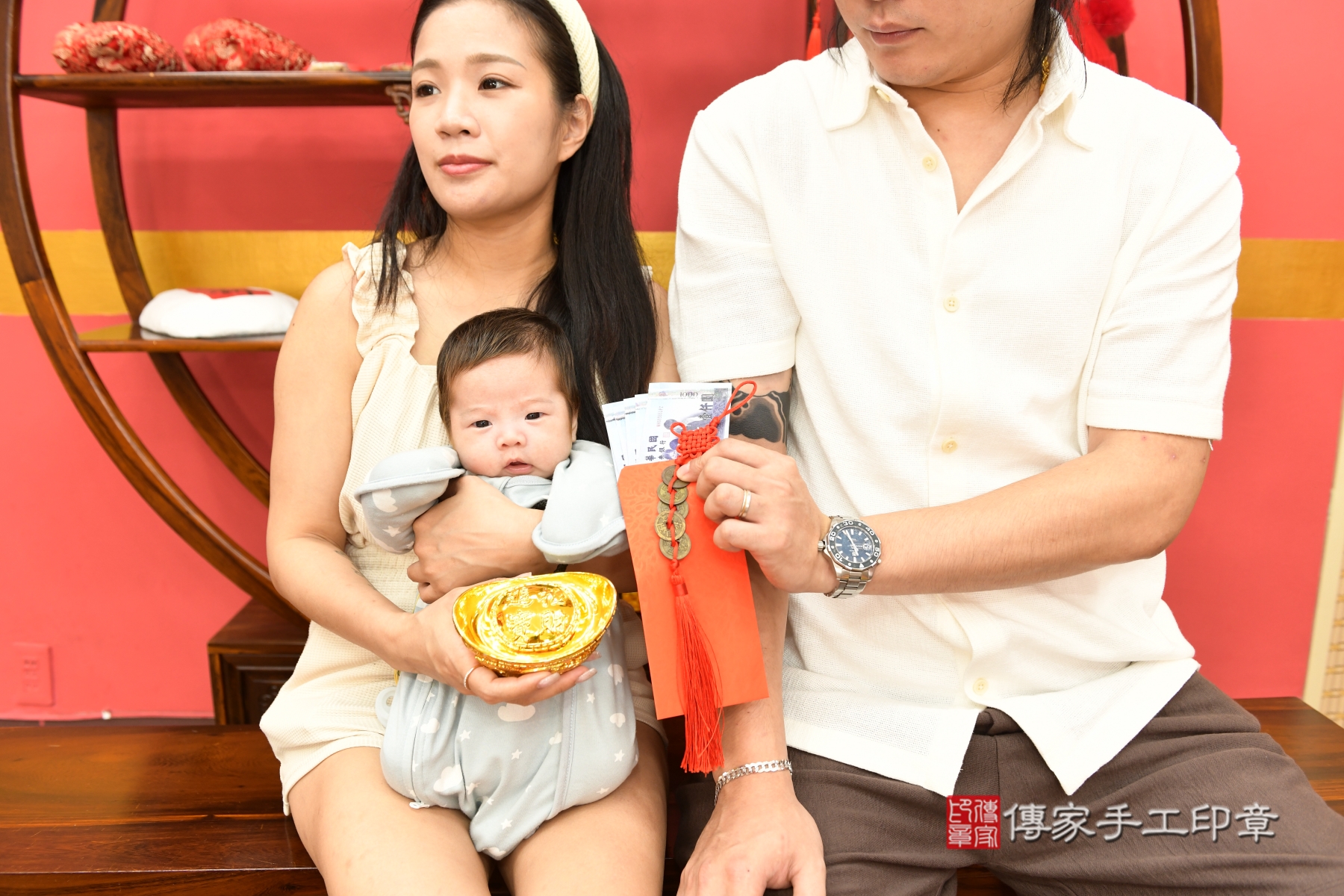 傳家手工印章新北店、抓周、收涎、剃頭 傳家手工印章新北店、抓周、收涎、剃頭
