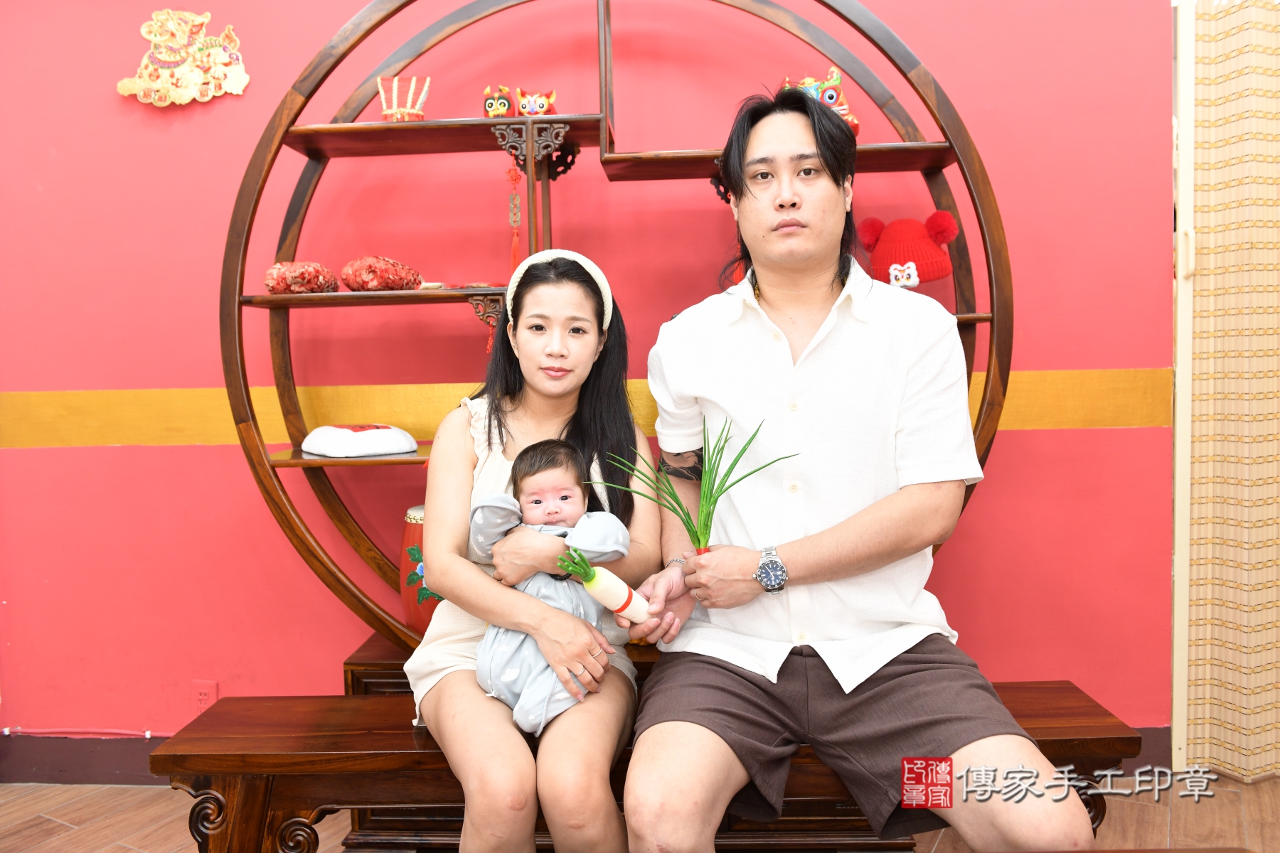 傳家手工印章新北店、抓周、收涎、剃頭 傳家手工印章新北店、抓周、收涎、剃頭