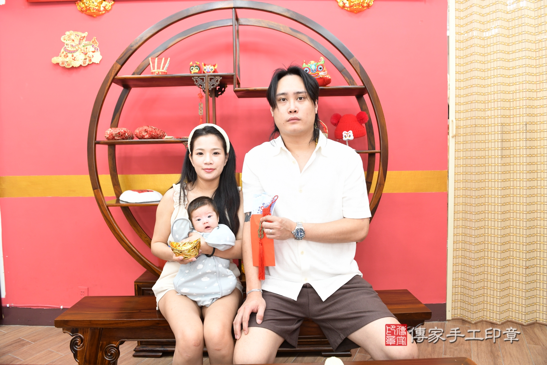 傳家手工印章新北店、抓周、收涎、剃頭 傳家手工印章新北店、抓周、收涎、剃頭