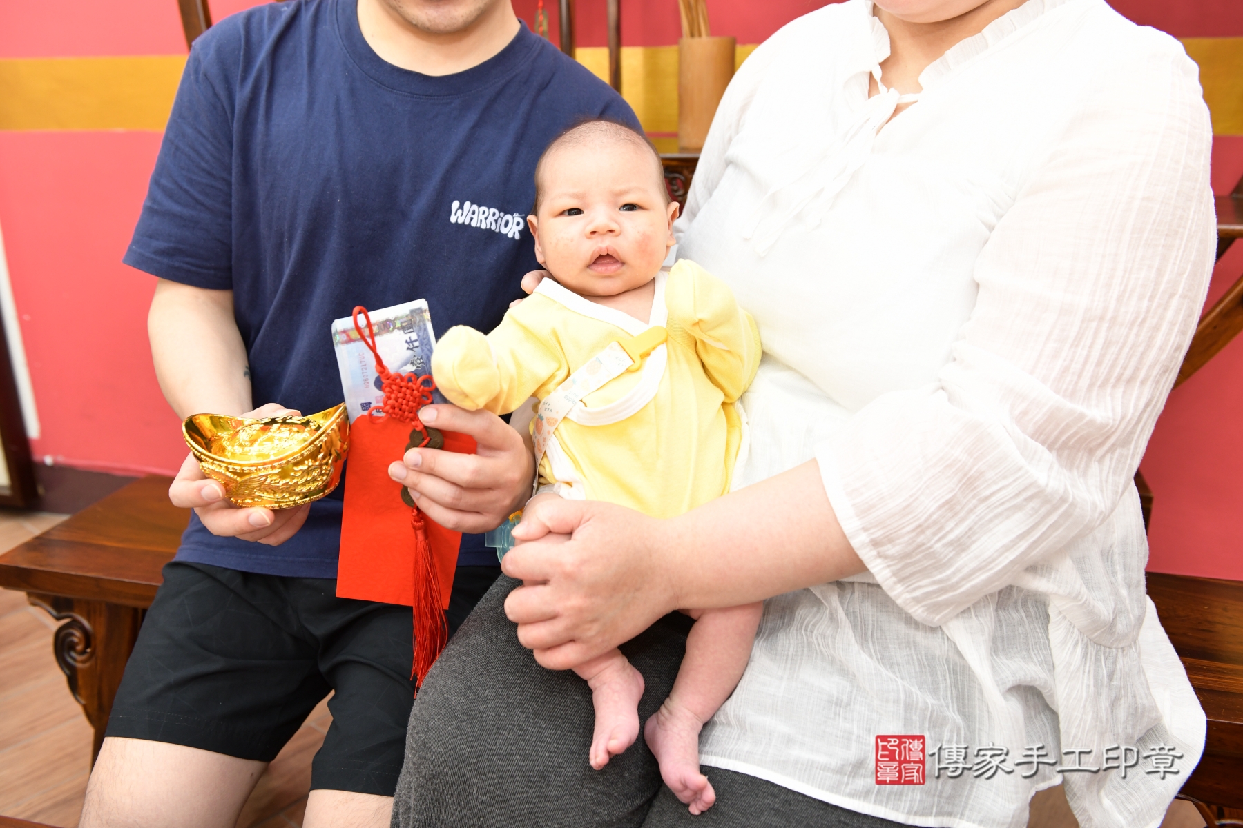 傳家手工印章新北店、抓周、收涎、剃頭