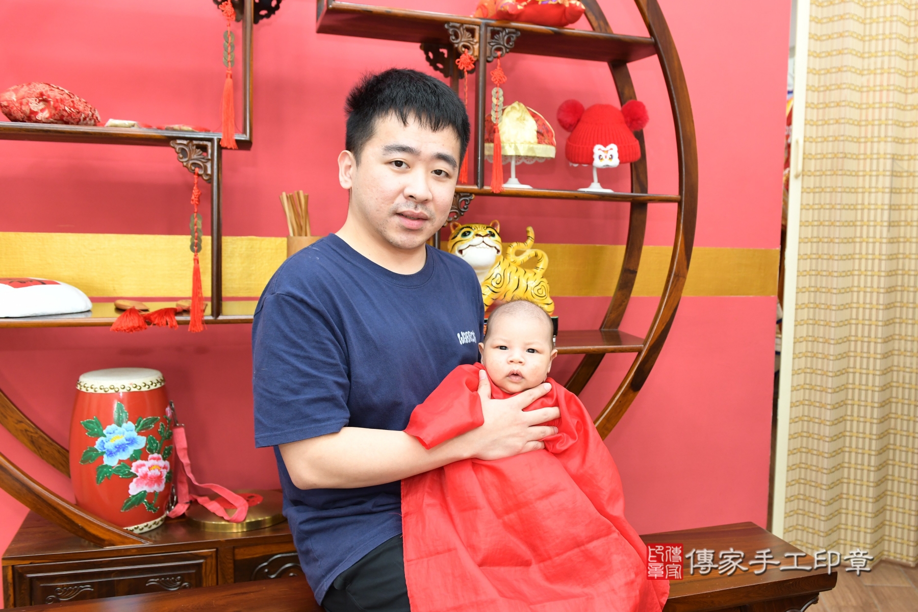 傳家手工印章新北店、抓周、收涎、剃頭