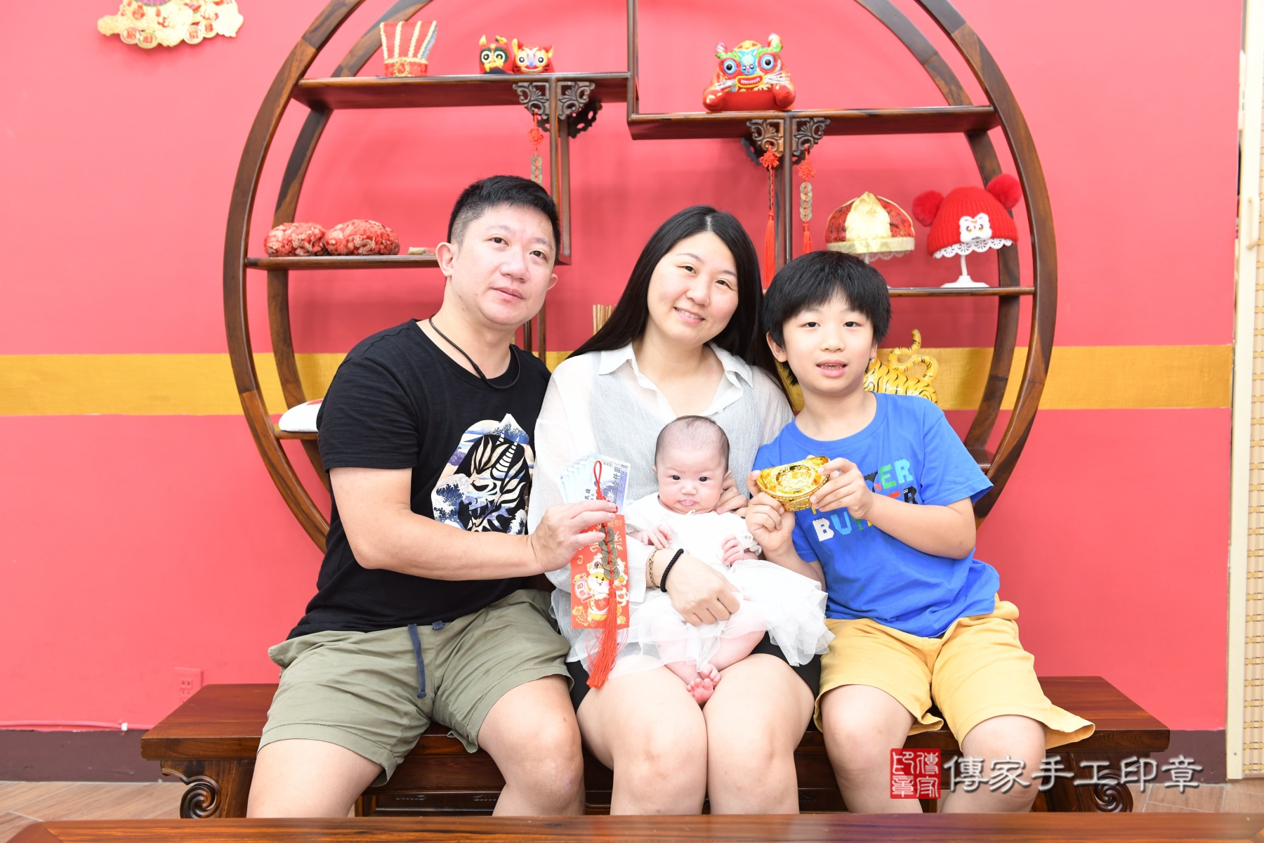傳家手工印章新北店、抓周、收涎、剃頭 傳家手工印章新北店、抓周、收涎、剃頭