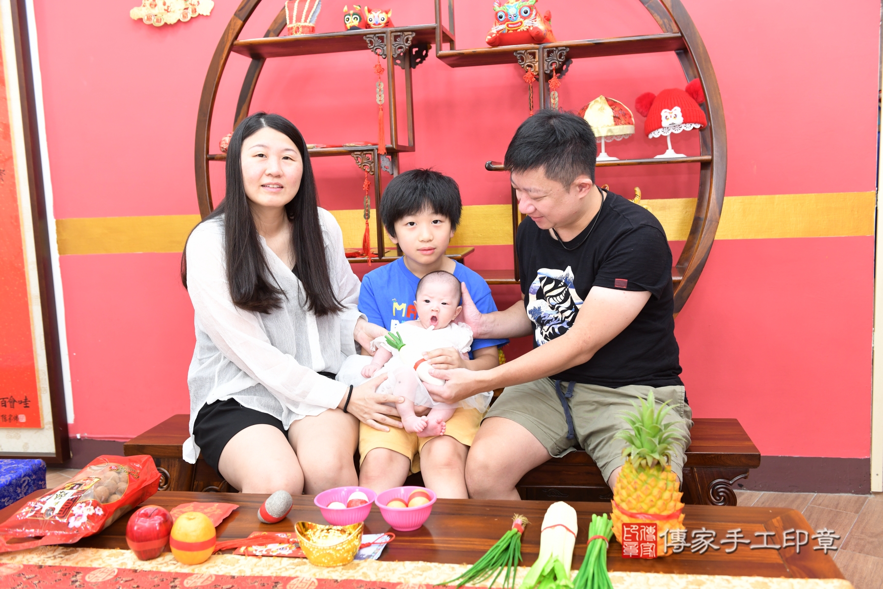 傳家手工印章新北店、抓周、收涎、剃頭 傳家手工印章新北店、抓周、收涎、剃頭