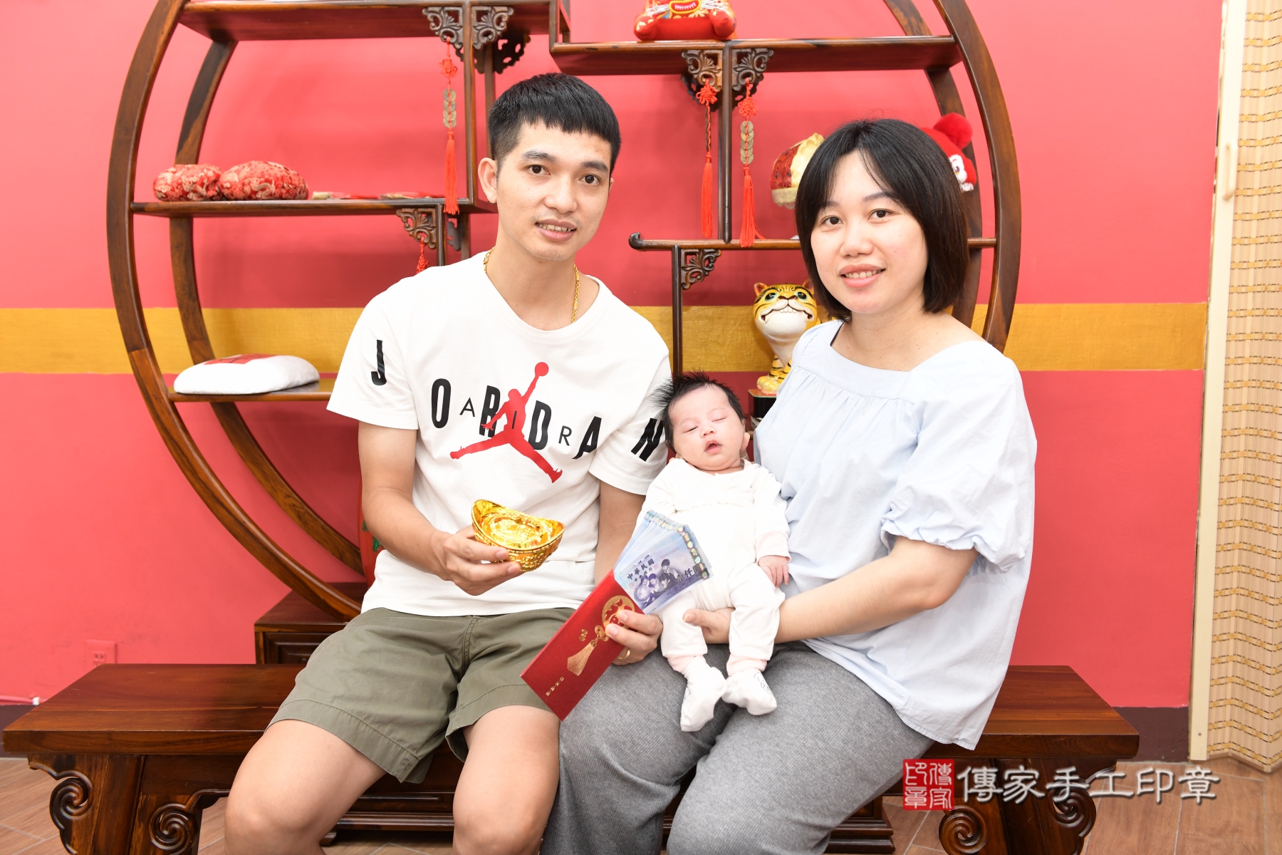 傳家手工印章新北店、抓周、收涎、剃頭 傳家手工印章新北店、抓周、收涎、剃頭
