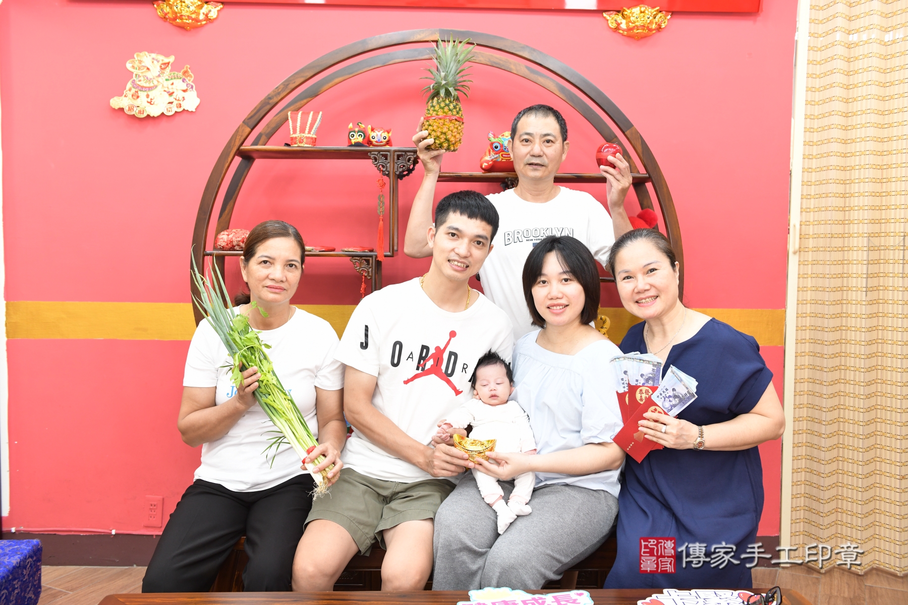 傳家手工印章新北店、抓周、收涎、剃頭 傳家手工印章新北店、抓周、收涎、剃頭