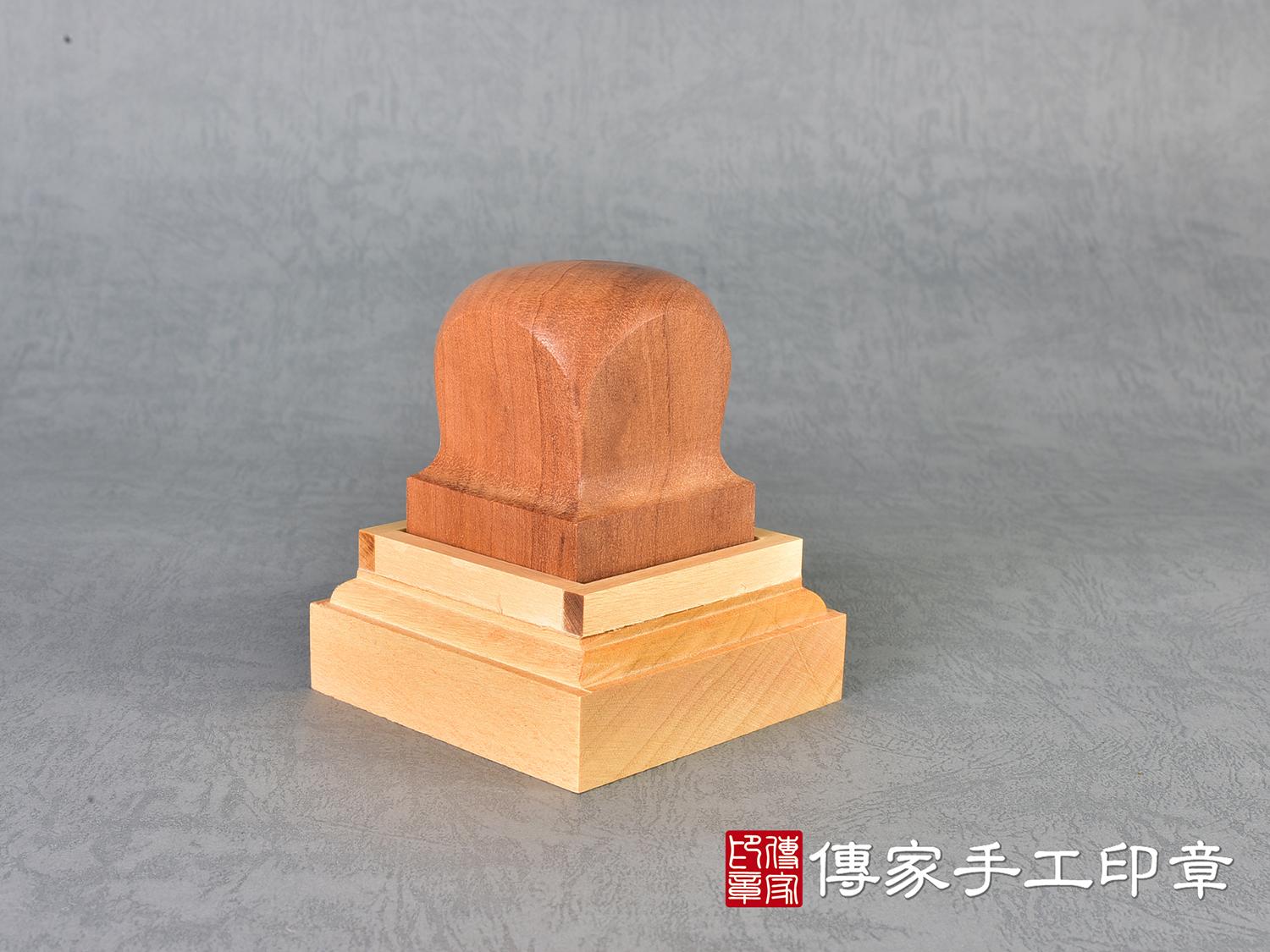 頂級桃木官帽造型:廟章、神明印章、大印章(5公分x5公分x高6.2公分) 2.jpg