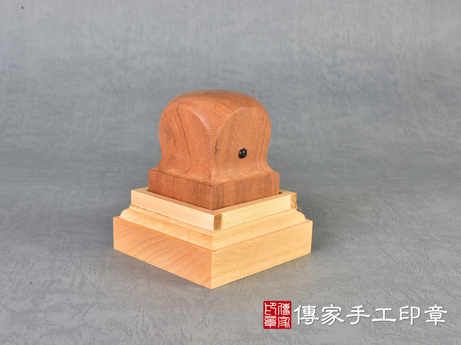 頂級桃木官帽造型:廟章、神明印章、大印章(5公分x5公分x高6.2公分) 3.jpg