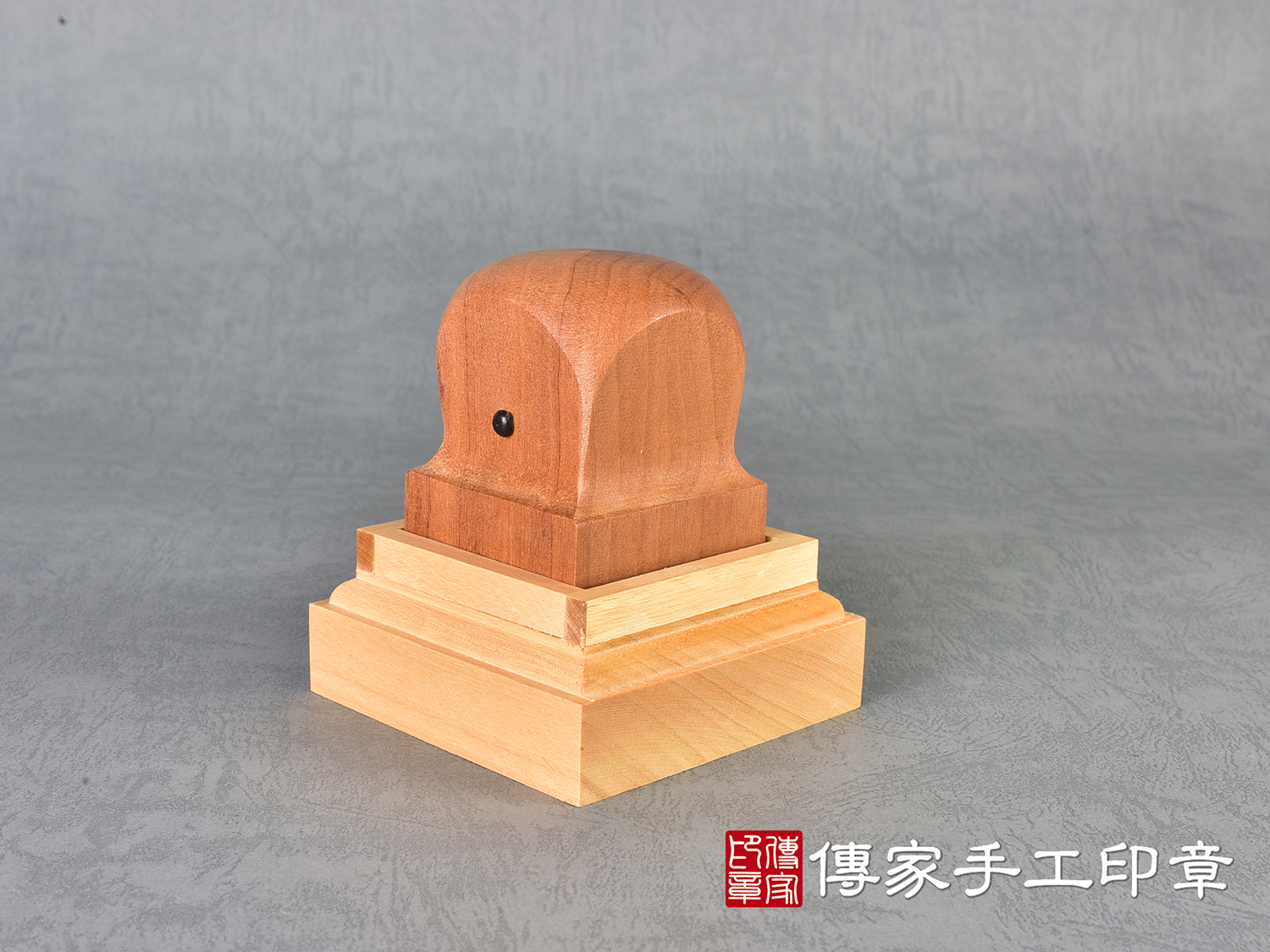 頂級桃木官帽造型:廟章、神明印章、大印章(5公分x5公分x高6.2公分) 4.jpg