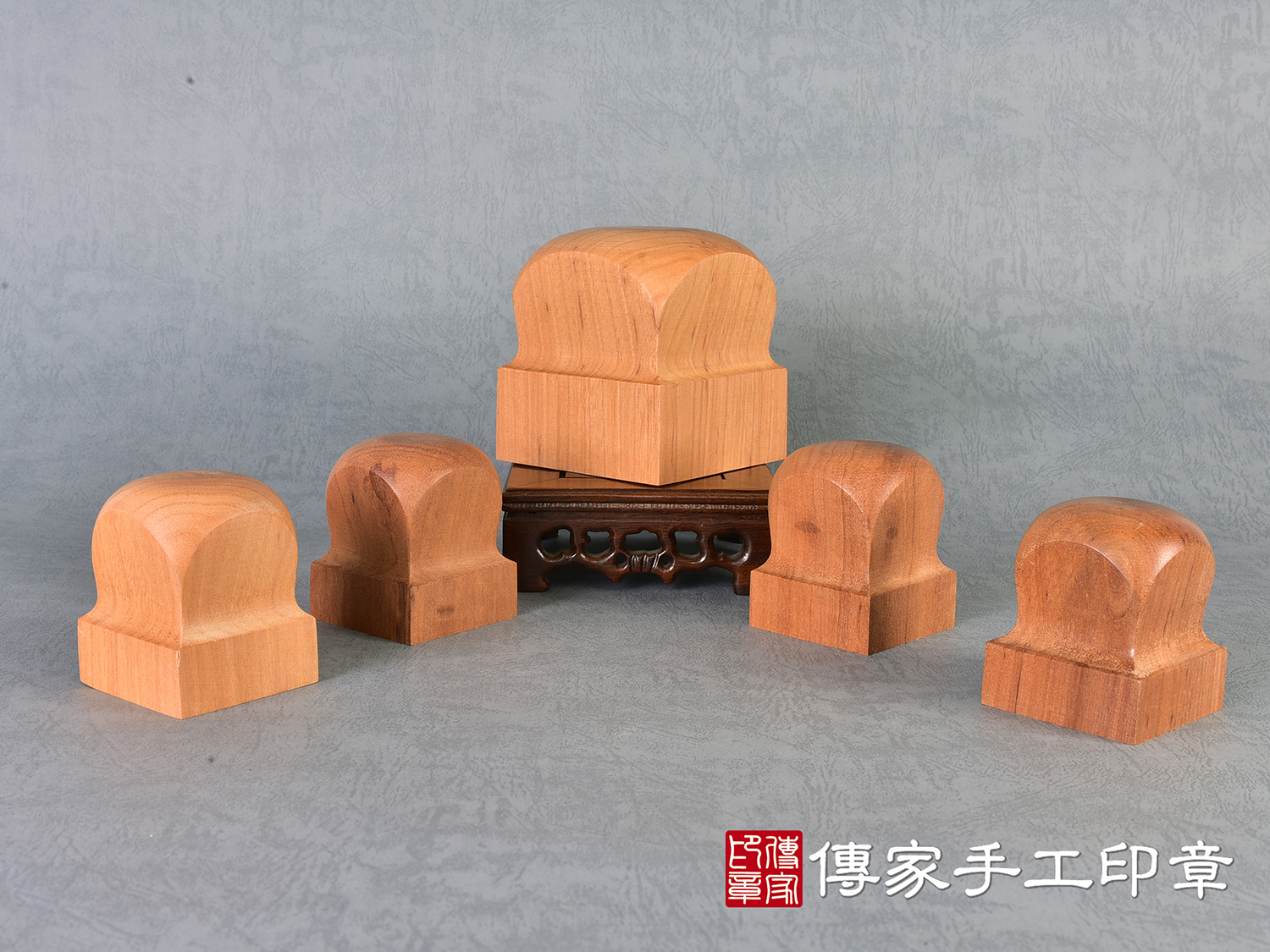 頂級桃木官帽造型:廟章、神明印章、大印章(5公分x5公分x高6.2公分) 6.jpg