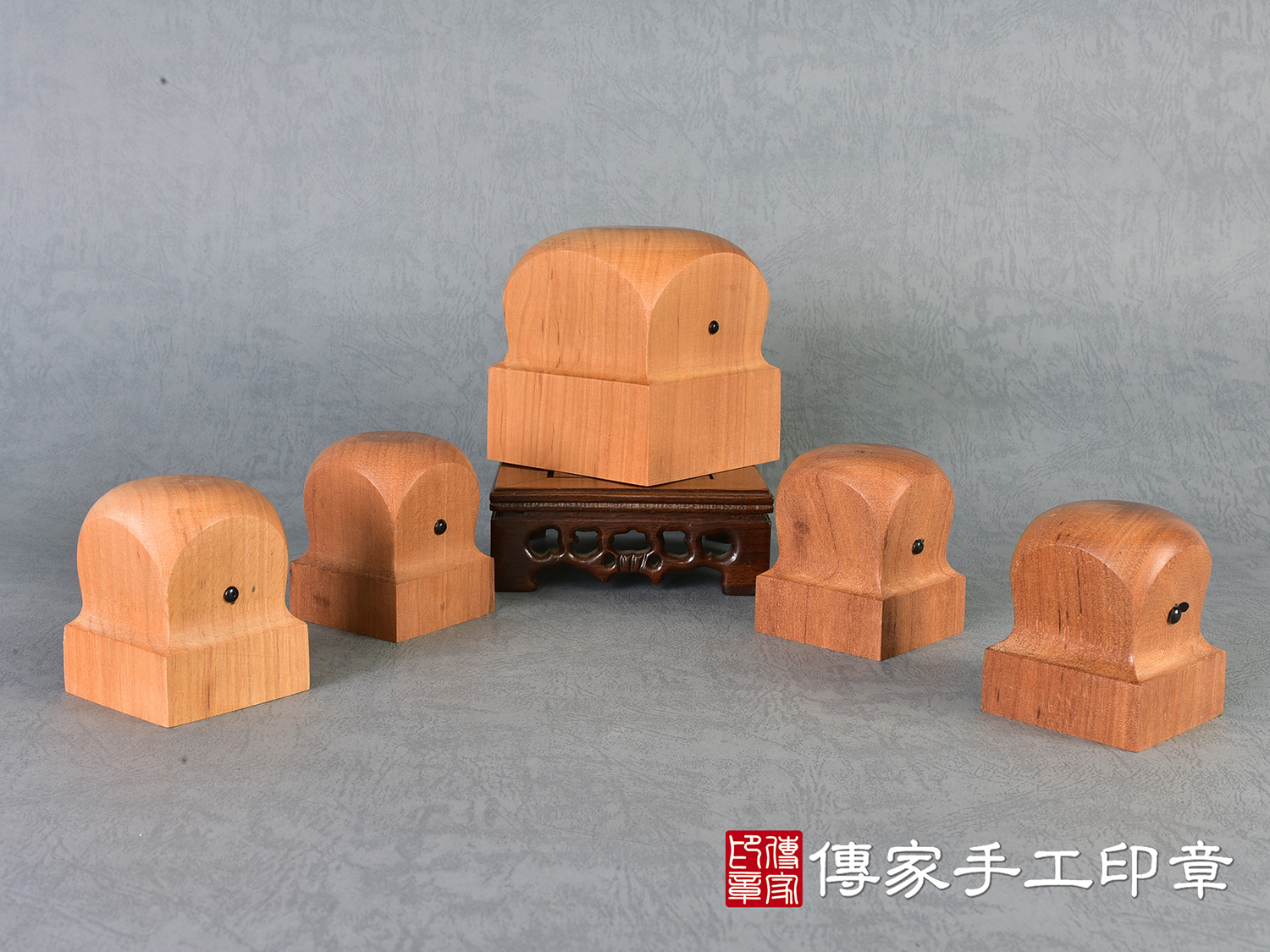 頂級桃木官帽造型:廟章、神明印章、大印章(5公分x5公分x高6.2公分) 7.jpg