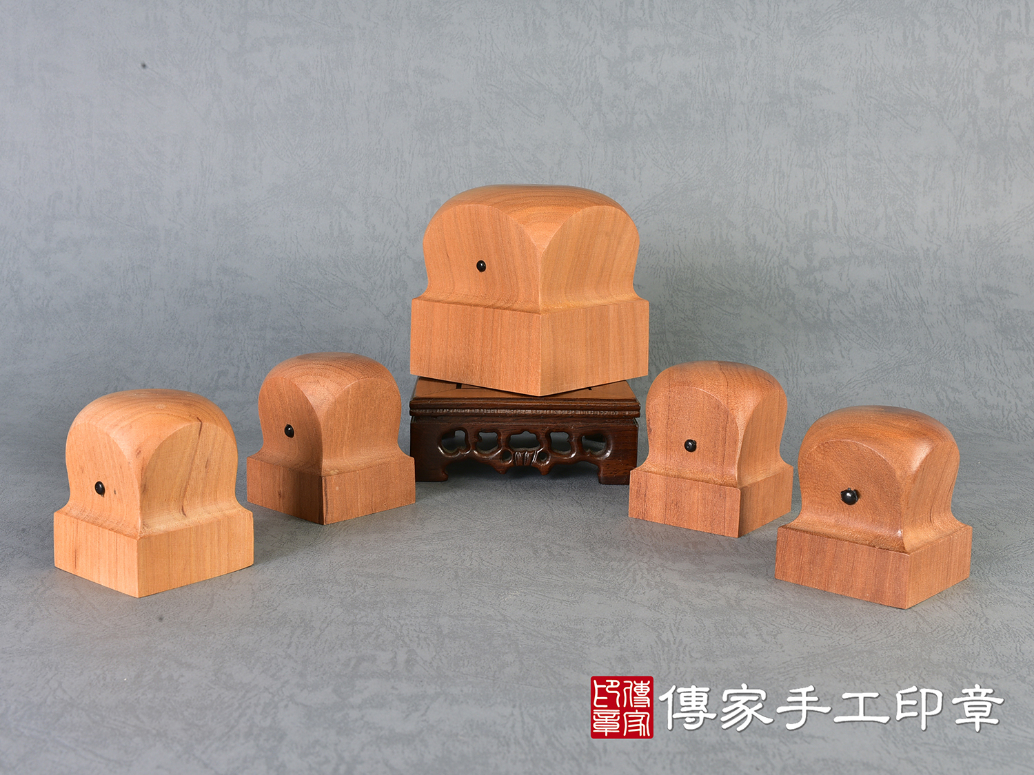 頂級桃木官帽造型:廟章、神明印章、大印章(5公分x5公分x高6.2公分) 8.jpg