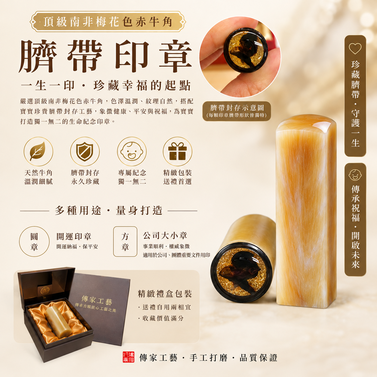 傳家印章赤牛角臍帶印章.png