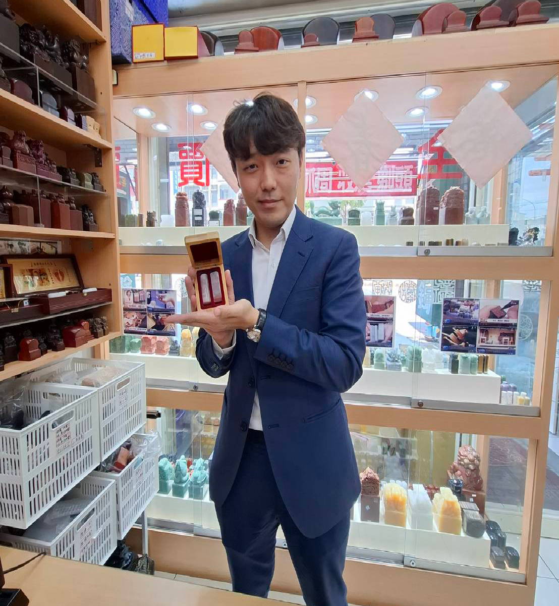 高雄新婚夫妻製作粉晶開運雙章.png
