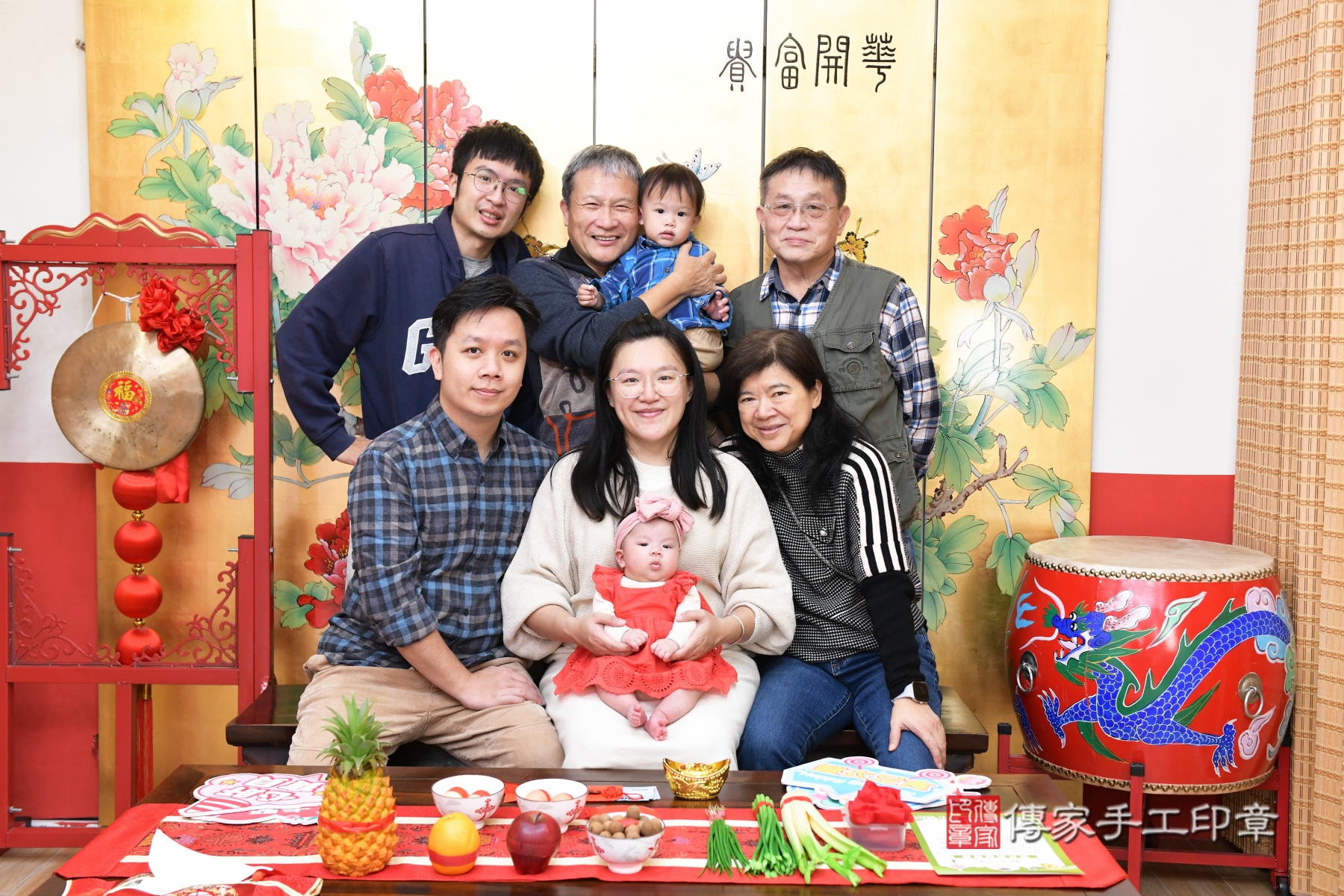 傳家手工印章台北店、抓周、收涎、剃頭 傳家手工印章台北店、抓周、收涎、剃頭