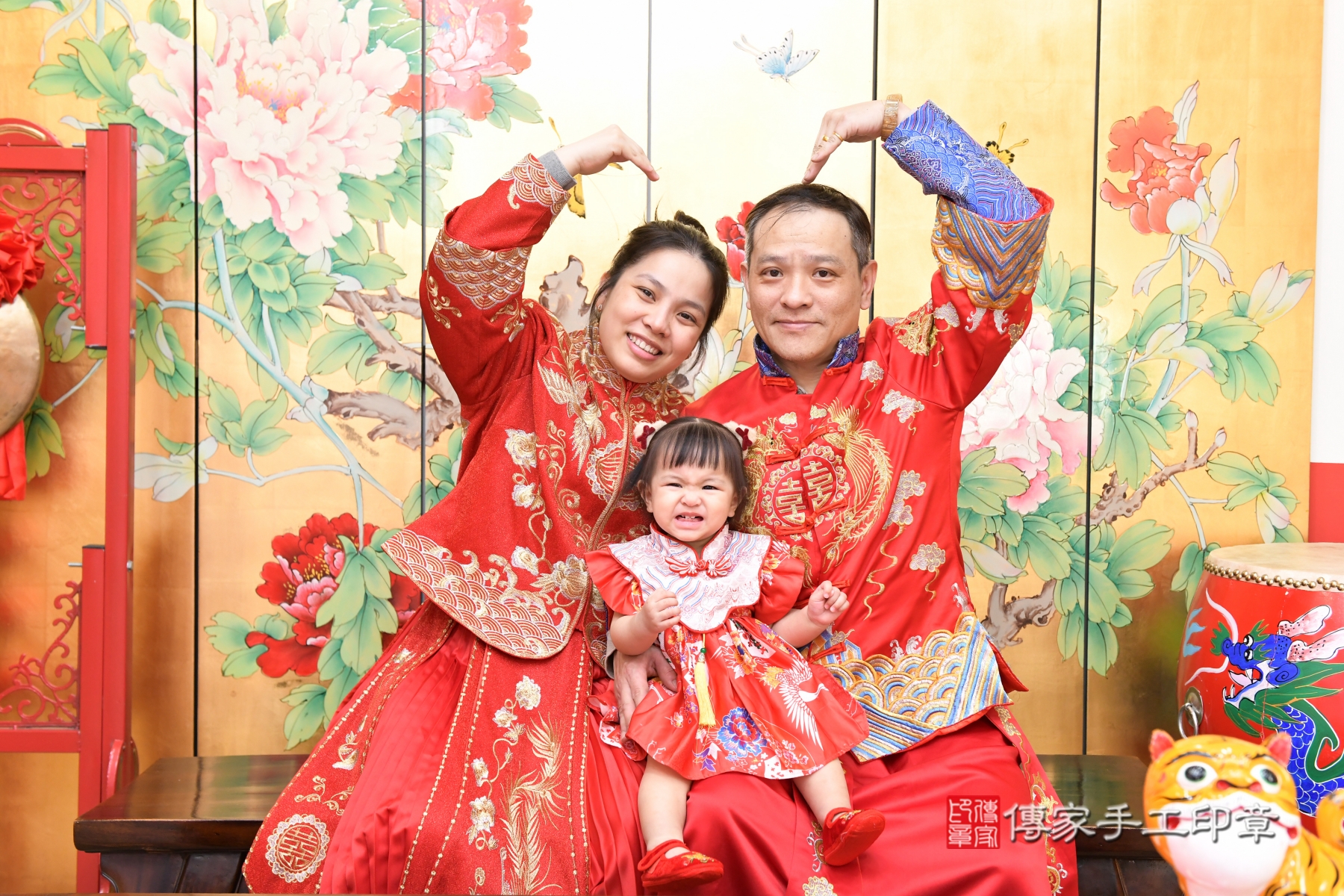 從古時傳承至今的「抓周」儀式， .....
