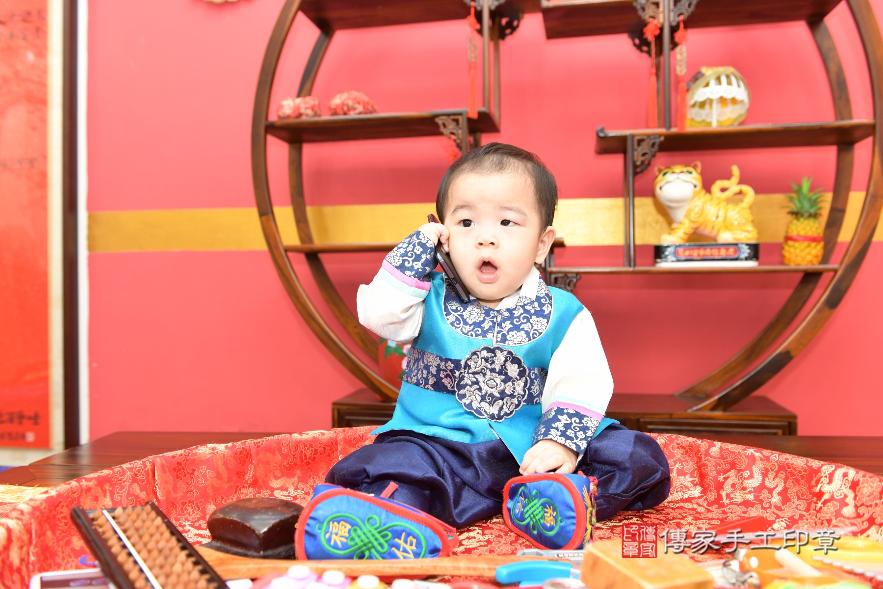幸福成長的第一步：抓週儀式精采 .....