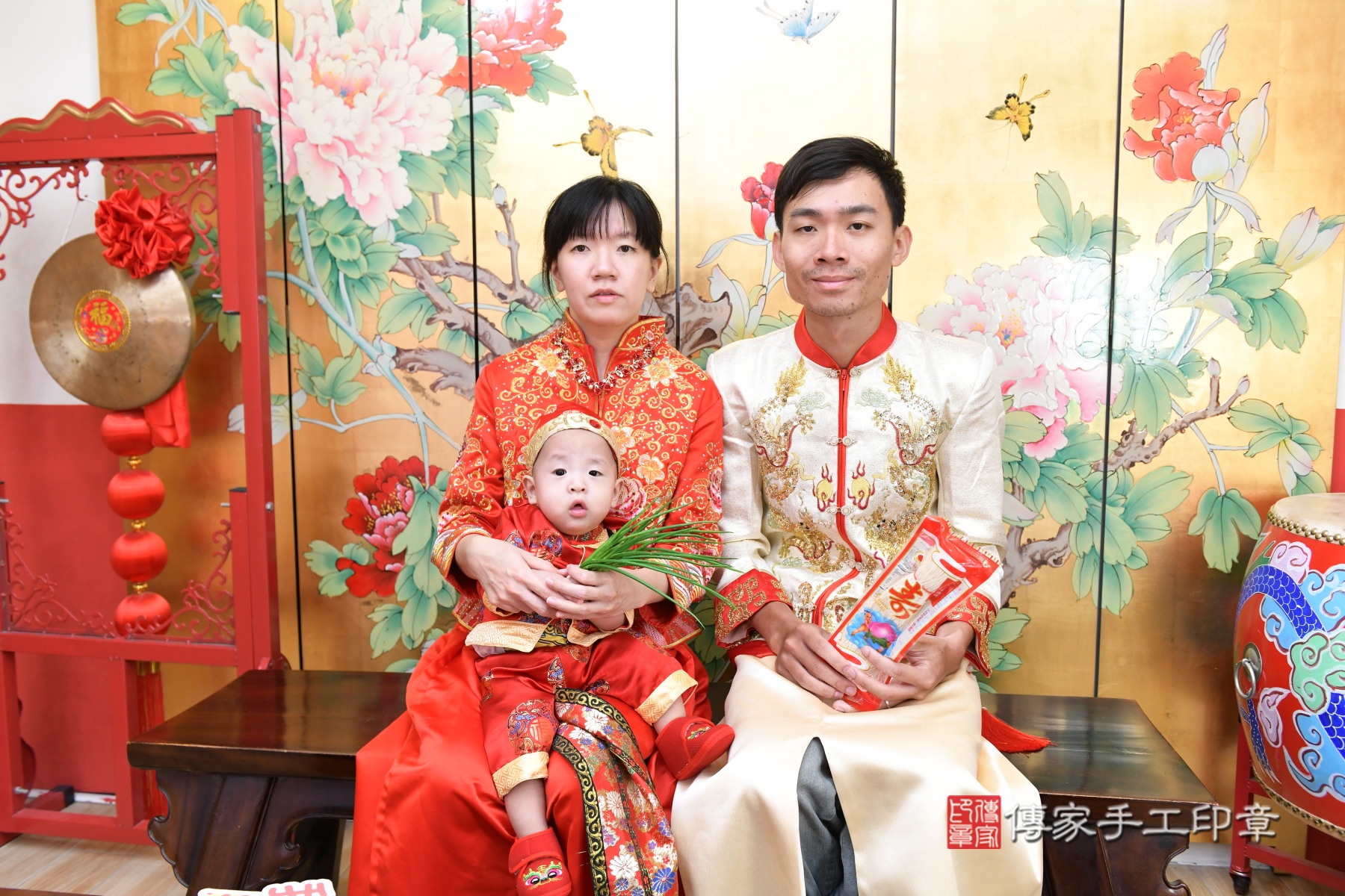 傳家手工印章台北店、剃頭、收涎、抓周