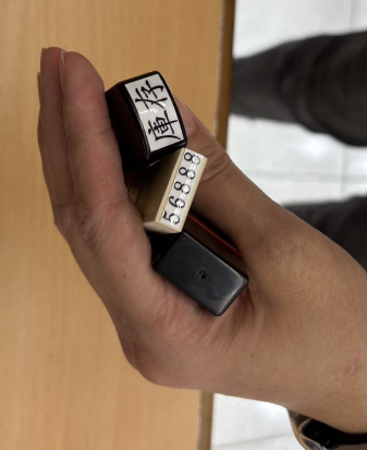 【客製原子連續章｜免印台快速蓋印，清晰便利又省時，客製姓名、公司資訊與專屬文字，打造日常辦公實用印章】