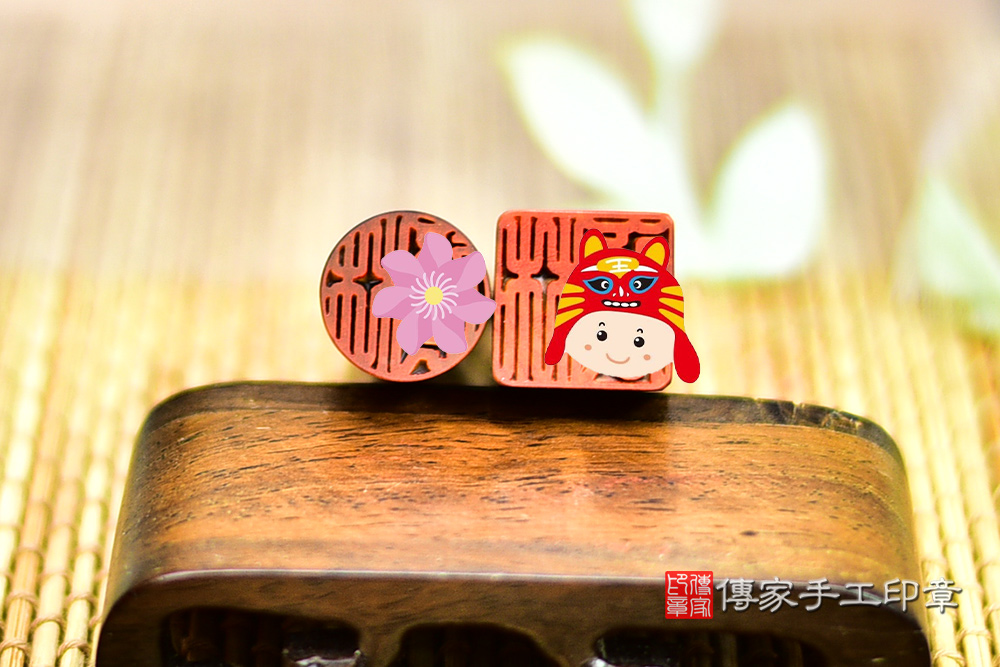 紅棕深處，自有流光  紅虎眼石臍髮印章 傳家印章桃園店115.10.10