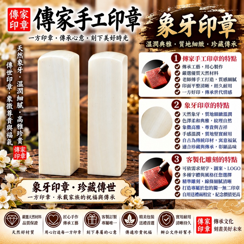 【電腦刻象牙個人圓章|經典象牙色澤、細緻溫潤質感、專屬姓名雕刻、傳統圓形印鑑,象徵圓滿和諧、誠信穩重、平安順遂與福氣綿延】 【電腦刻象牙個人圓章|經典象牙色澤、細緻溫潤質感、專屬姓名雕刻、傳統圓形印鑑,象徵圓滿和諧、誠信穩重、平安順遂與福氣綿延】