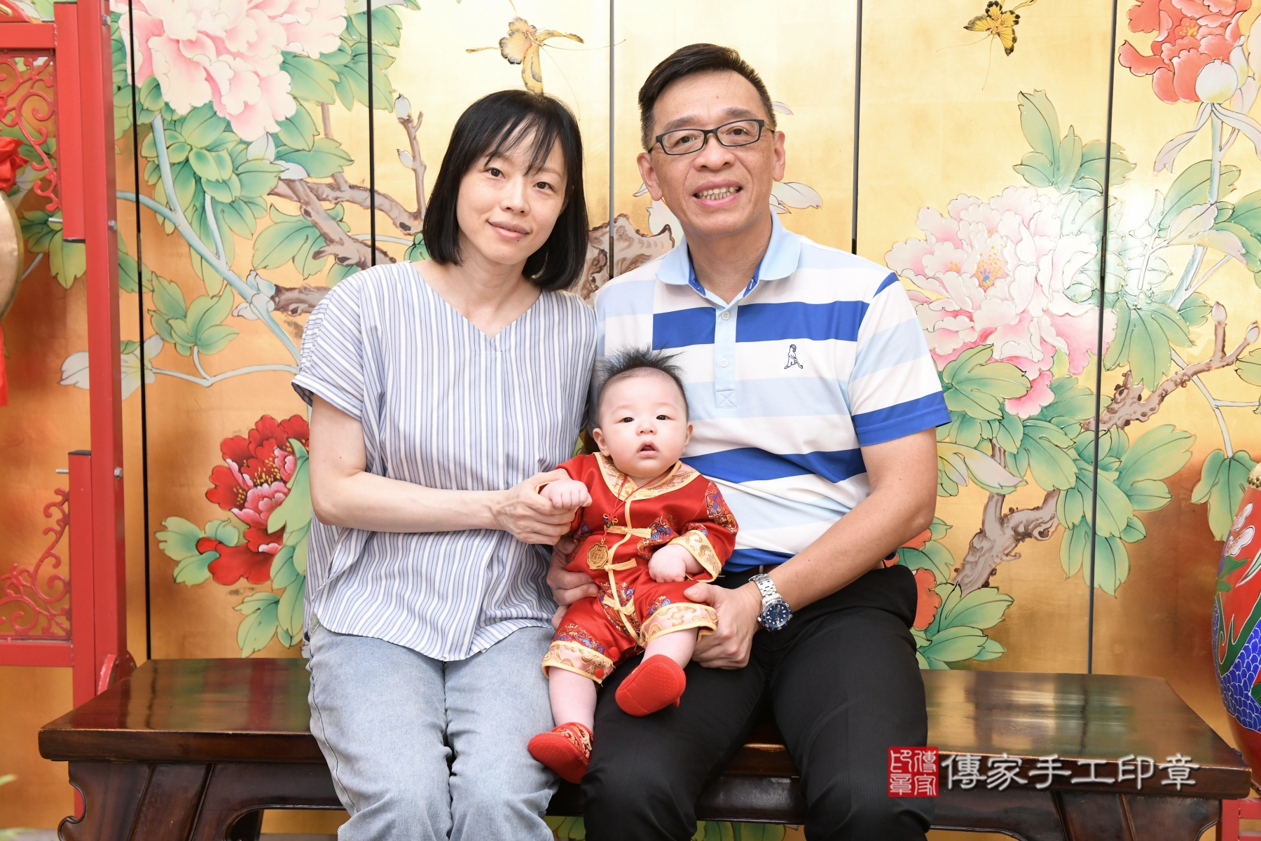 傳家手工印章台北店、抓周、收涎、剃頭