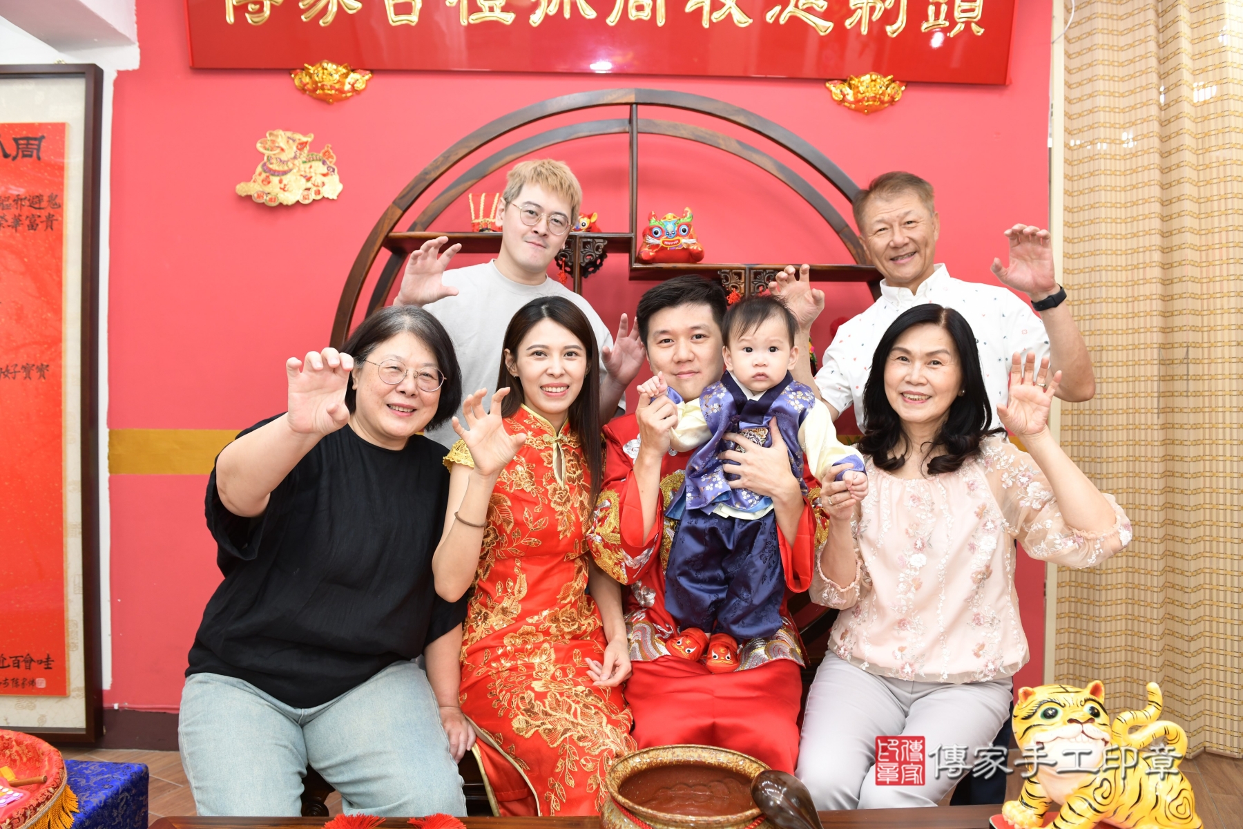 傳家手工印章新北店、剃頭、收涎、抓周 傳家手工印章新北店、剃頭、收涎、抓周
