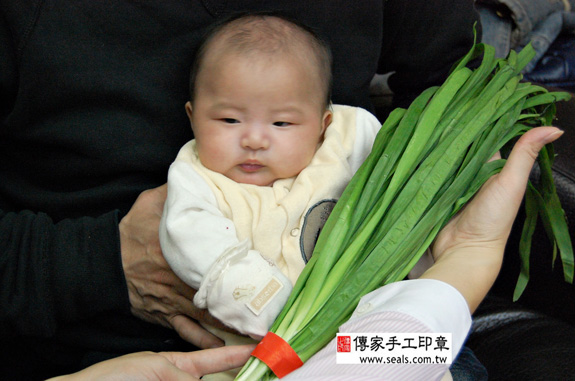 莊寶寶(雙胞胎)新北市三重區到府嬰兒寶寶滿月剃頭理髮、免費到府嬰兒剃胎毛儀式吉祥話)。到府剃頭剃胎毛主持、專業拍照、DVD光碟、證書。★購買「臍帶章、肚臍章、胎毛筆刷印章」贈送：剃頭、收涎、抓周，三選一。2014.03.25 照片7