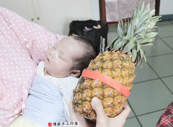 劉寶寶(桃園平鎮區到府嬰兒寶寶滿月剃頭理髮、免費到府嬰兒剃胎毛儀式吉祥話)。到府剃頭剃胎毛主持、專業拍照、DVD光碟、證書。★購買「臍帶章、肚臍章、胎毛筆刷印章」贈送：剃頭、收涎、抓周，三選一。2015.11.24 照片13