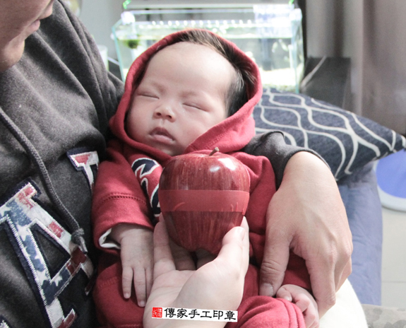 黃寶寶(桃園中壢區到府嬰兒寶寶滿月剃頭理髮、免費到府嬰兒剃胎毛儀式吉祥話)。到府剃頭剃胎毛主持、專業拍照、DVD光碟、證書。★購買「臍帶章、肚臍章、胎毛筆刷印章」贈送：剃頭、收涎、抓周，三選一。2015.11.30 照片8