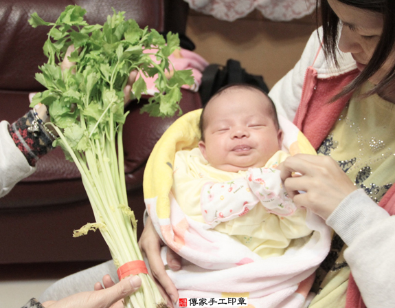 林寶寶(新北板橋區到府嬰兒寶寶滿月剃頭理髮、免費到府嬰兒剃胎毛儀式吉祥話)。到府剃頭剃胎毛主持、專業拍照、DVD光碟、證書。★購買「臍帶章、肚臍章、胎毛筆刷印章」贈送：剃頭、收涎、抓周，三選一。2015.12.04 照片11