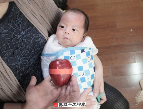 莊寶寶(桃園大園區到府嬰兒寶寶滿月剃頭理髮、免費到府嬰兒剃胎毛儀式吉祥話)。到府剃頭剃胎毛主持、專業拍照、DVD光碟、證書。★購買「臍帶章、肚臍章、胎毛筆刷印章」贈送：剃頭、收涎、抓周，三選一。2015.11.12 照片7