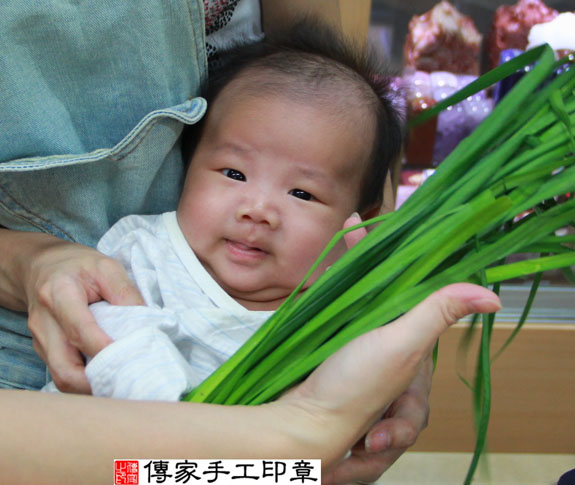 徐寶寶(新北永和區嬰兒寶寶滿月剃頭理髮、免費嬰兒剃胎毛儀式吉祥話)。中國風會場，爸媽寶貝免費穿「日中韓」古裝禮服。專業拍照、DVD光碟、證書。★購買「臍帶章、肚臍章、胎毛筆刷印章」贈送：剃頭、收涎、抓周，三選一。 2014.10.09 照片12